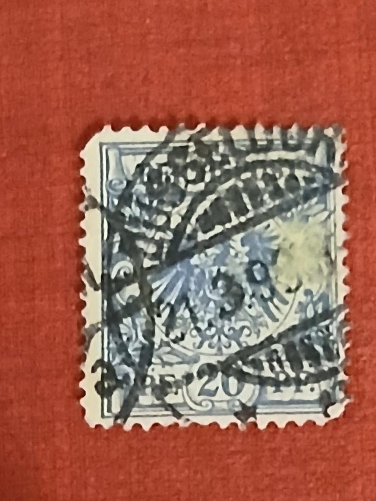 Oostenrijkse postzegel 1899, 20 Heller, gestempeld, Ophalen of Verzenden, Gestempeld