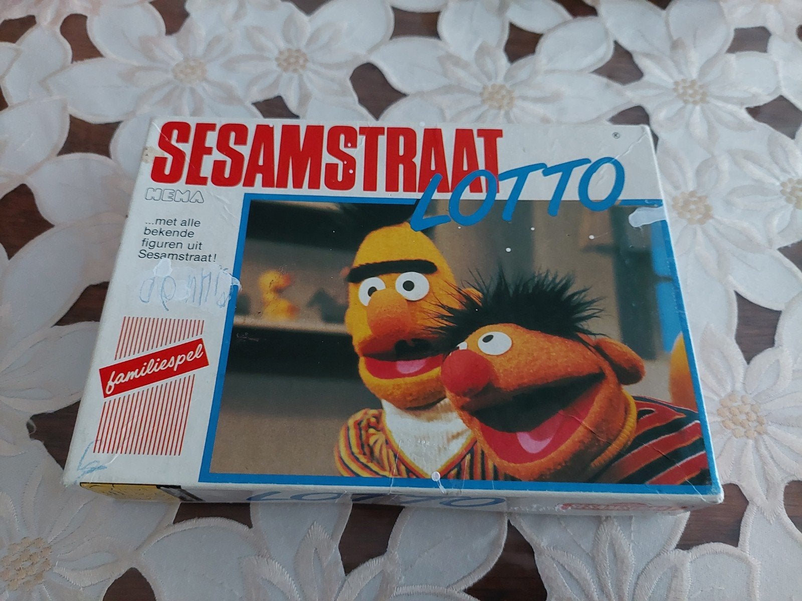Onderdelen. Sesamstraat. Lotto. Niet Compleet. Vintage., Ophalen of Verzenden, Gebruikt