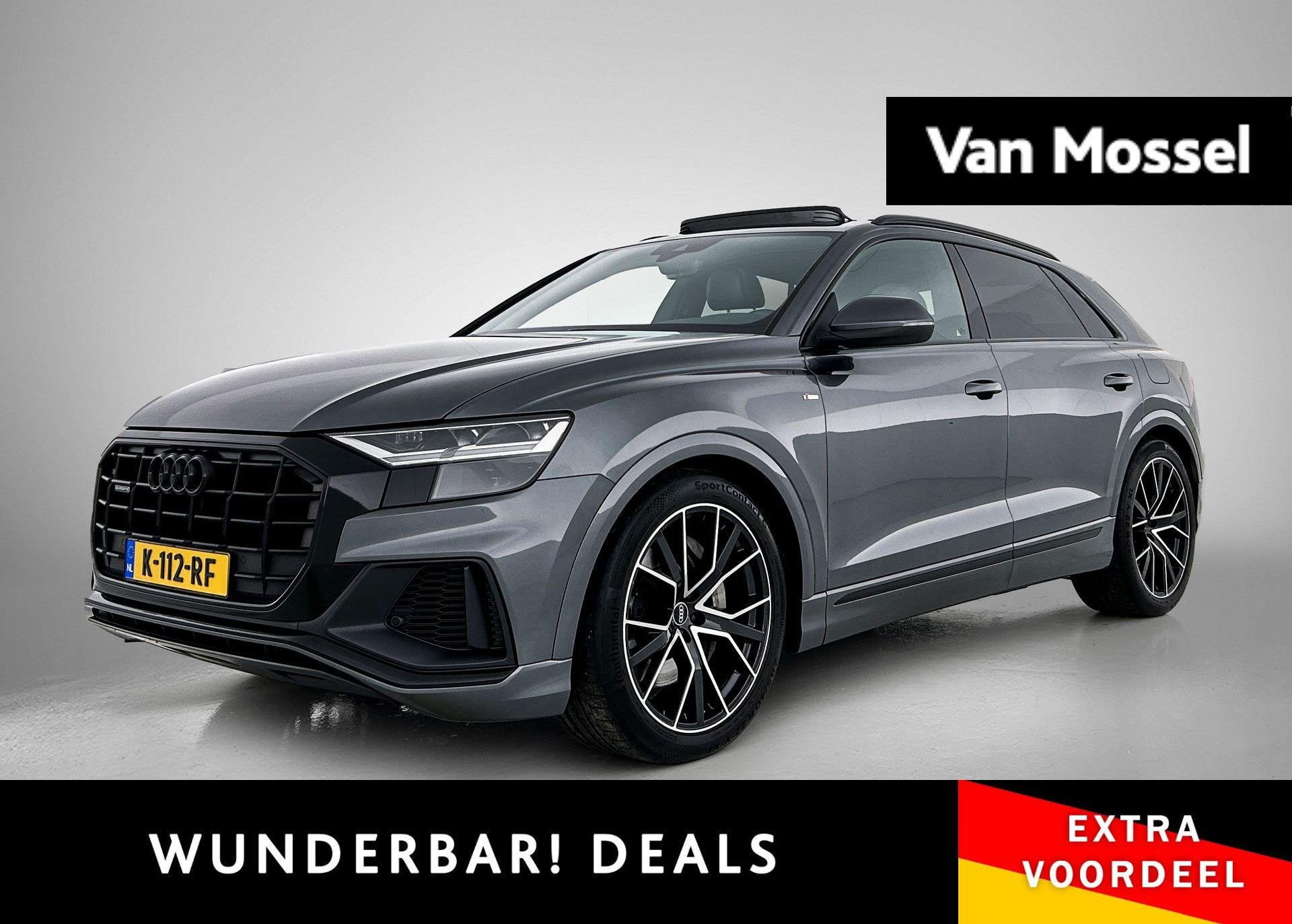 Audi Q8 55 TFSI e quattro Pro Line S 381 PK | S-line | Autom, Auto's, Audi, 12 maanden, Gebruikt, 2995 cc, Bedrijf