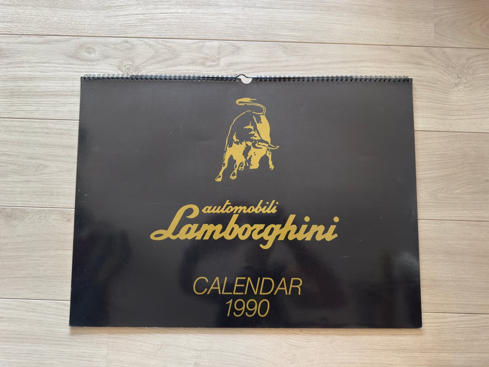 Lamborghini kalender uit 1990 limited editie, Ophalen of Verzenden, Maandkalender