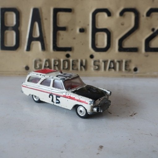 Ford Zephyr motorway patrol car Corgi Toys origineel 1:43, Ophalen of Verzenden, Gebruikt, Auto, Corgi