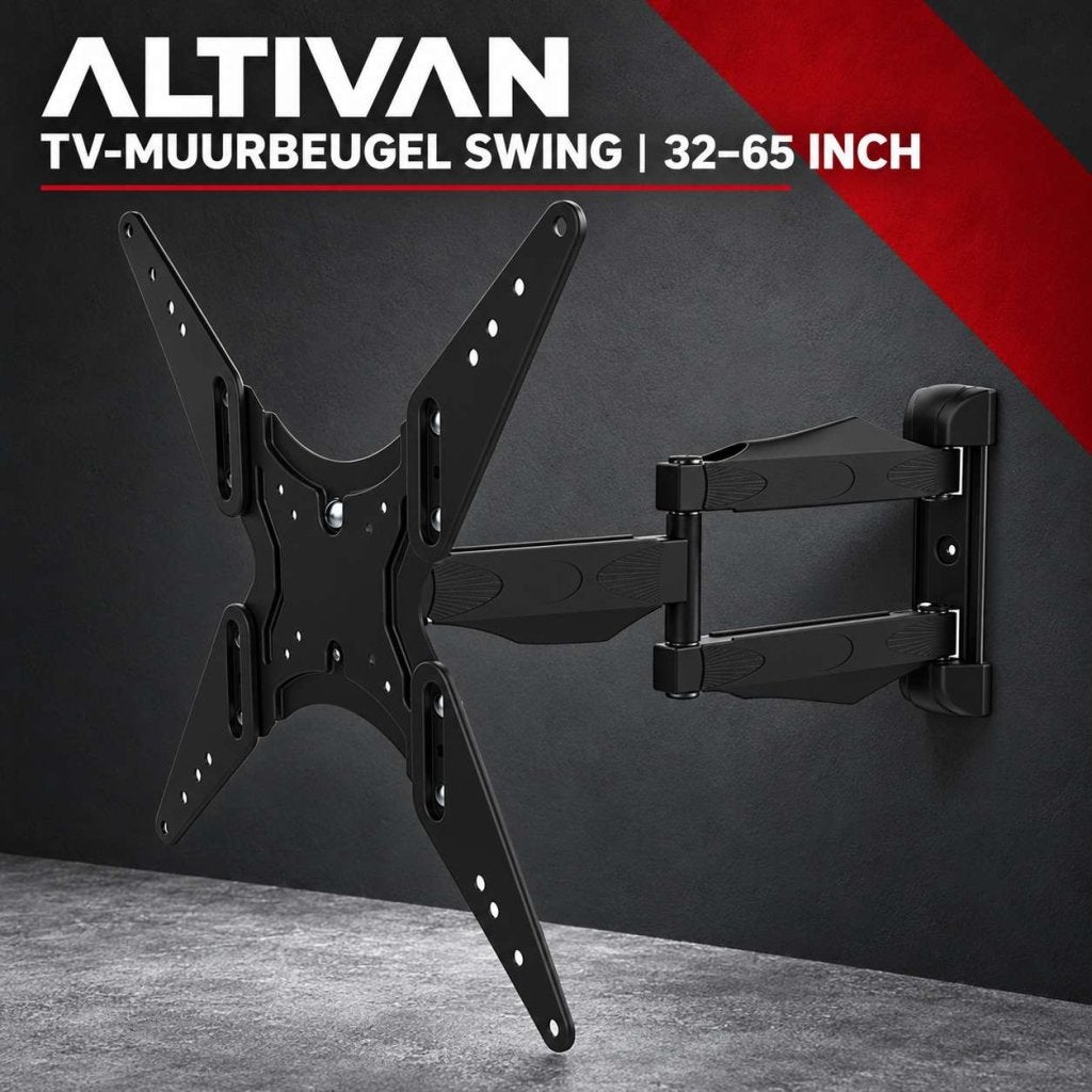 Altivan TV-muurbeugel Swing 32–65 inch draaibaar, Nieuw, <redacted>, Altivan, Ophalen