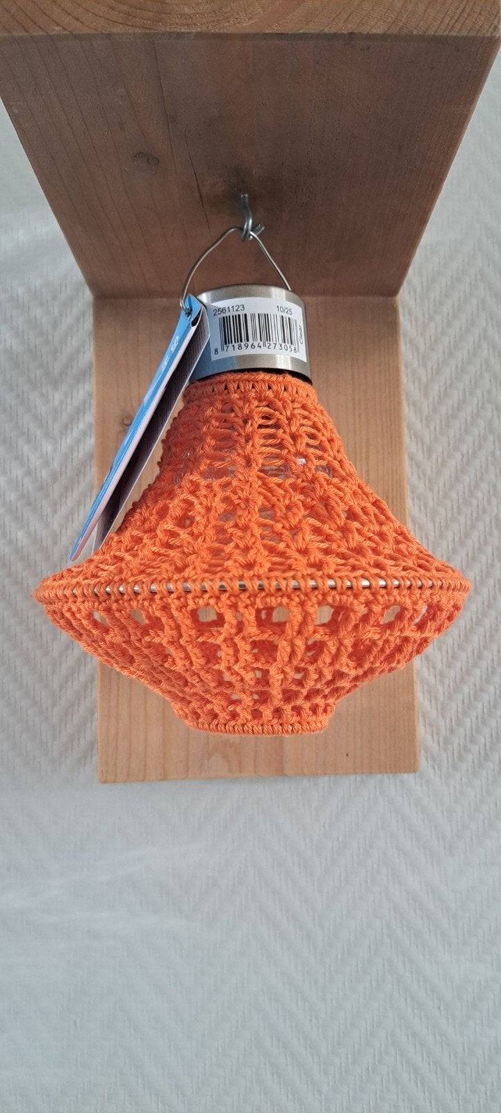 Gehaakt Solar Hanglampje, Tuin en Terras, Buitenverlichting, Nieuw, Overige typen, Overige materialen, Minder dan 50 watt, Zonne-energie