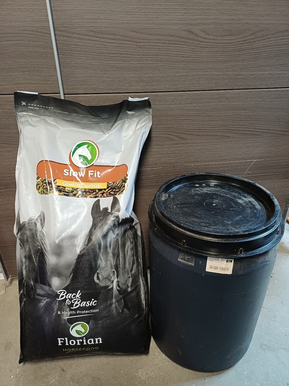 Florian slow fit muesli paard, Ophalen, Vee