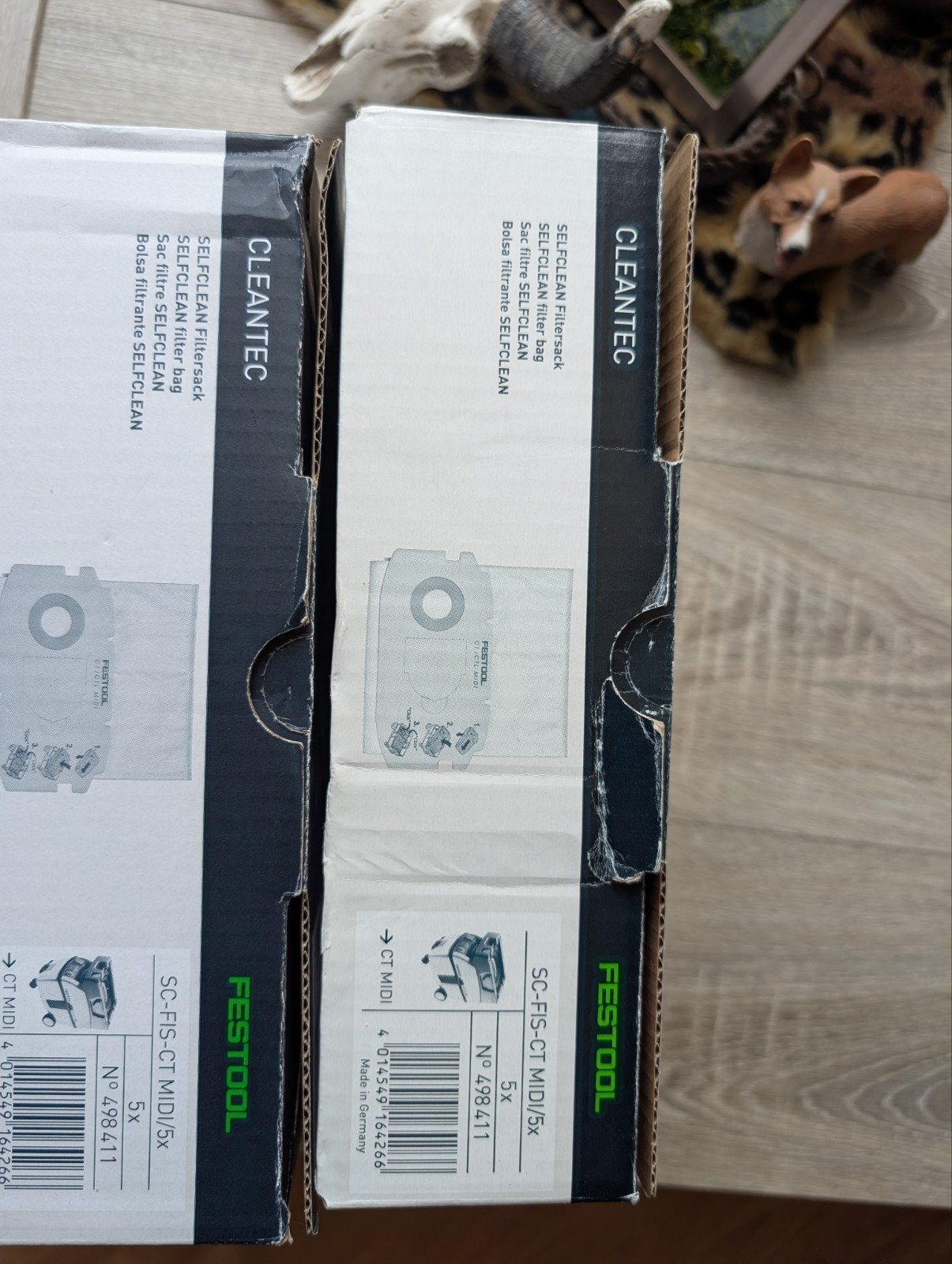 Festool SC-FIS-CT MIDI/5x filterzakken (2x 5 stuks), Ophalen, Nieuw, Overige typen