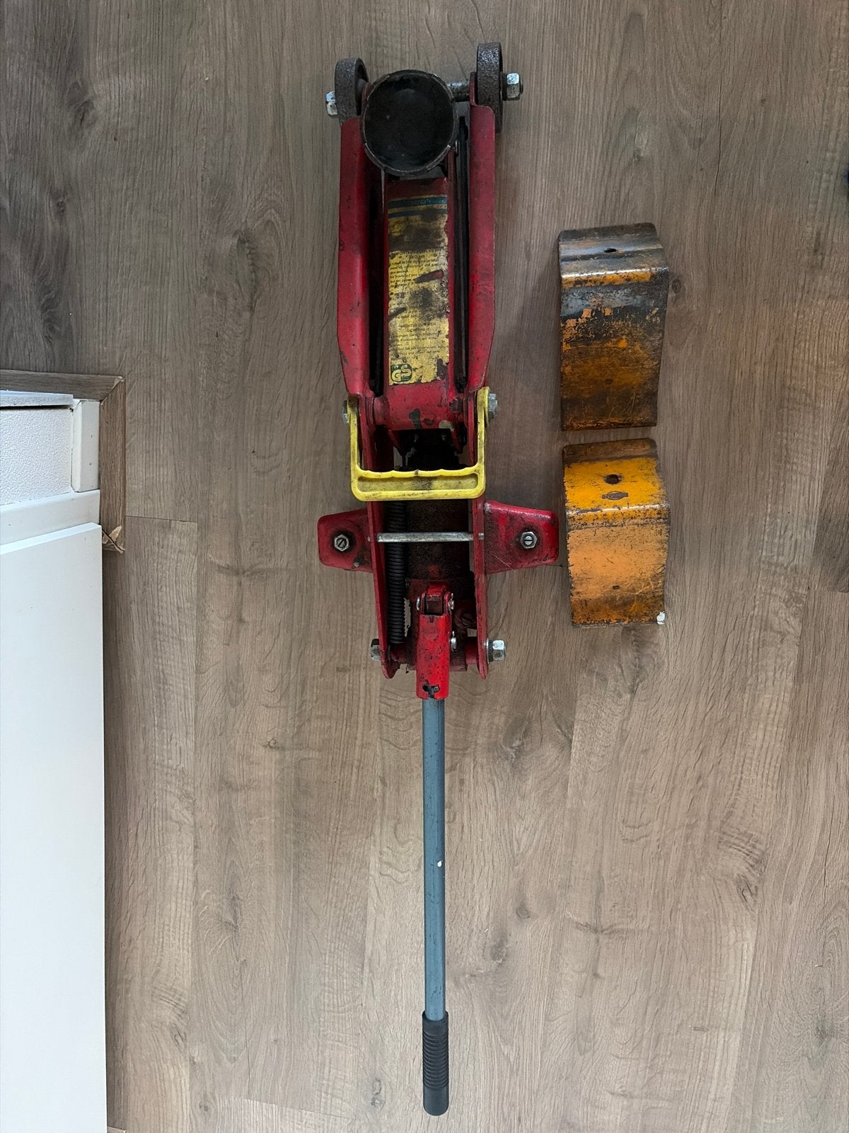 Robuuste garagekrik - Kinzo, Auto diversen, Ophalen of Verzenden, Gebruikt, Hydraulisch, Garagekrik