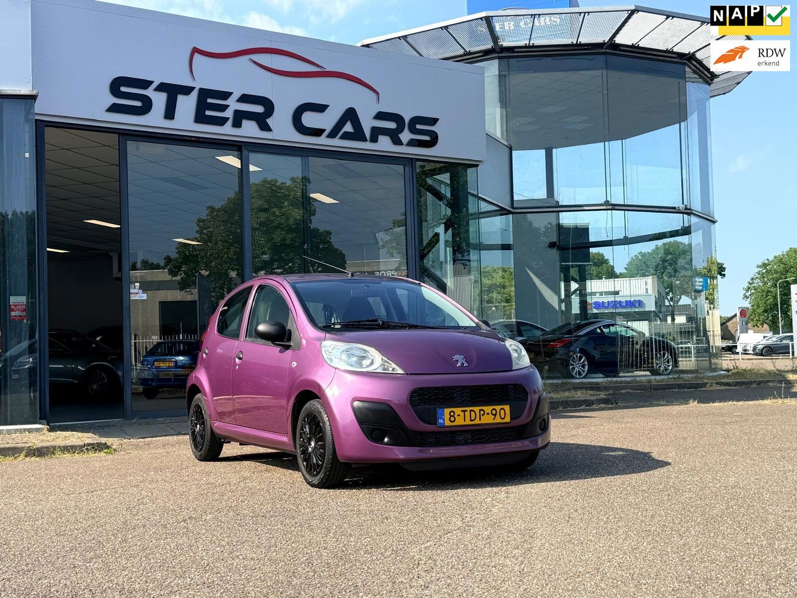 Peugeot 107 1.0 Access Accent|Km 29200 NAP|1est eigenaar|Air, Voorwielaandrijving, Euro 5, Gebruikt, Overige kleuren