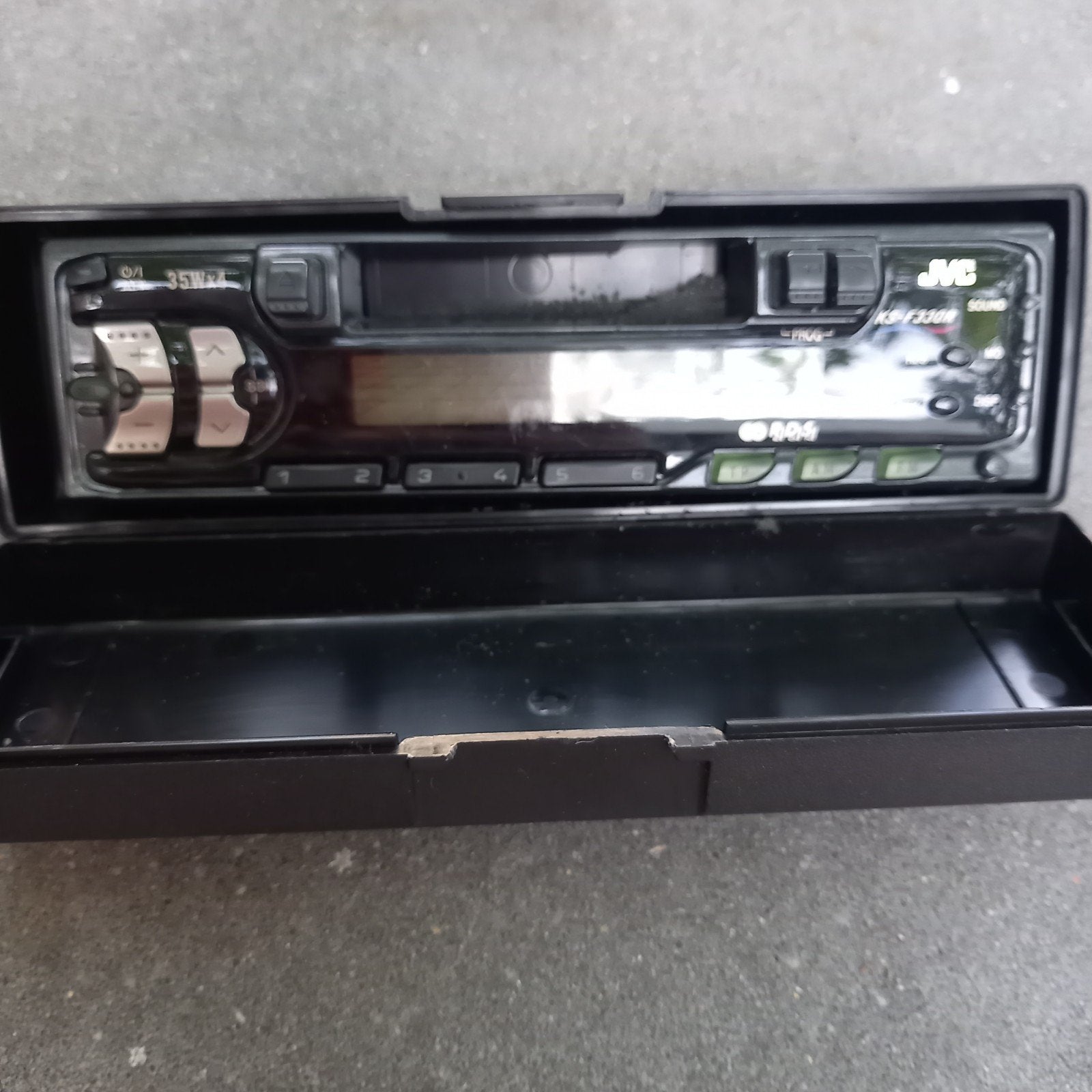 JVC KS-F330R Autoradio Frontje (Jaren '90 / Youngtimer), Ophalen of Verzenden