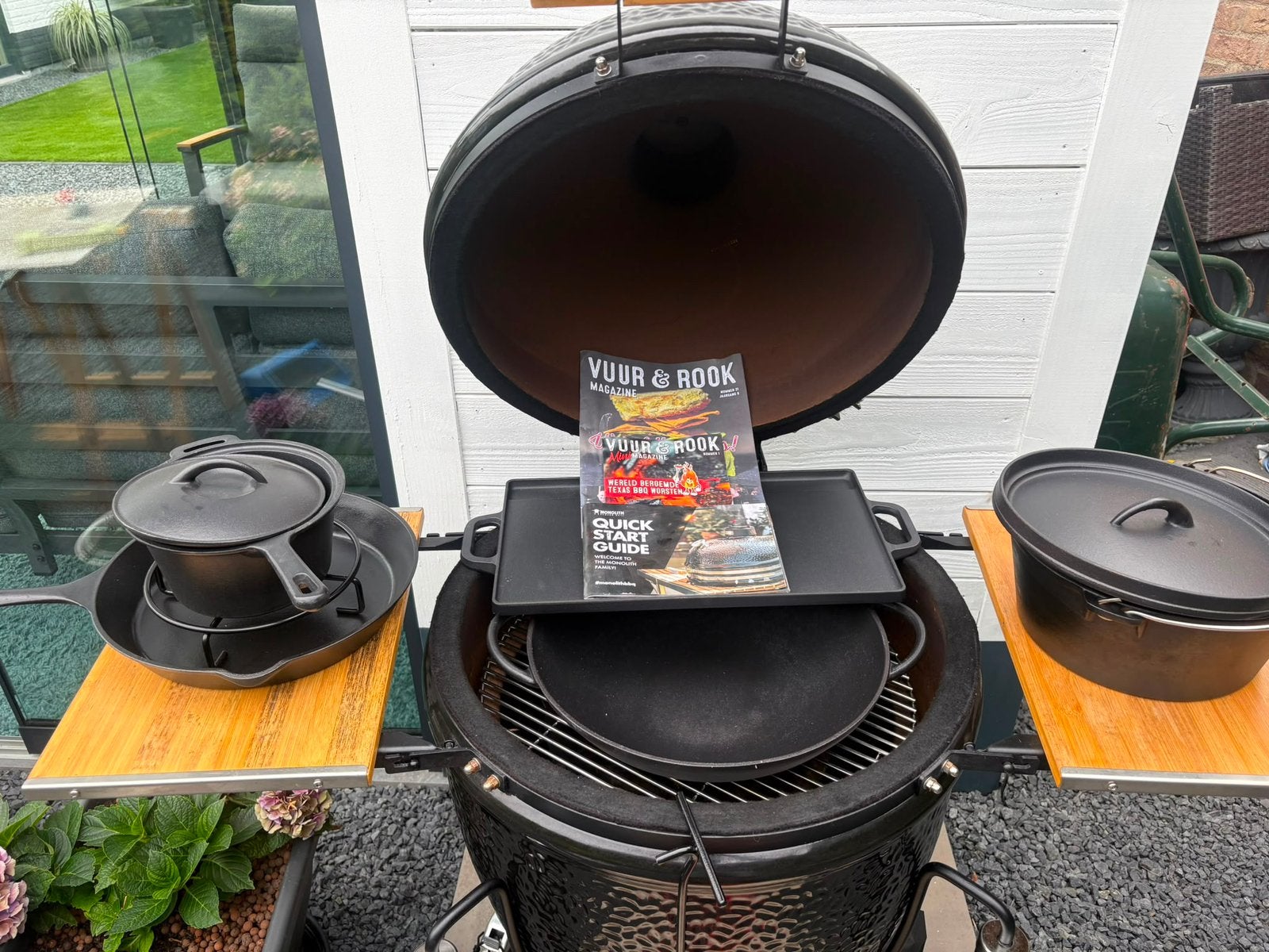 Te koop, Tuin en Terras, Barbecue-accessoires, Zo goed als nieuw, Ophalen