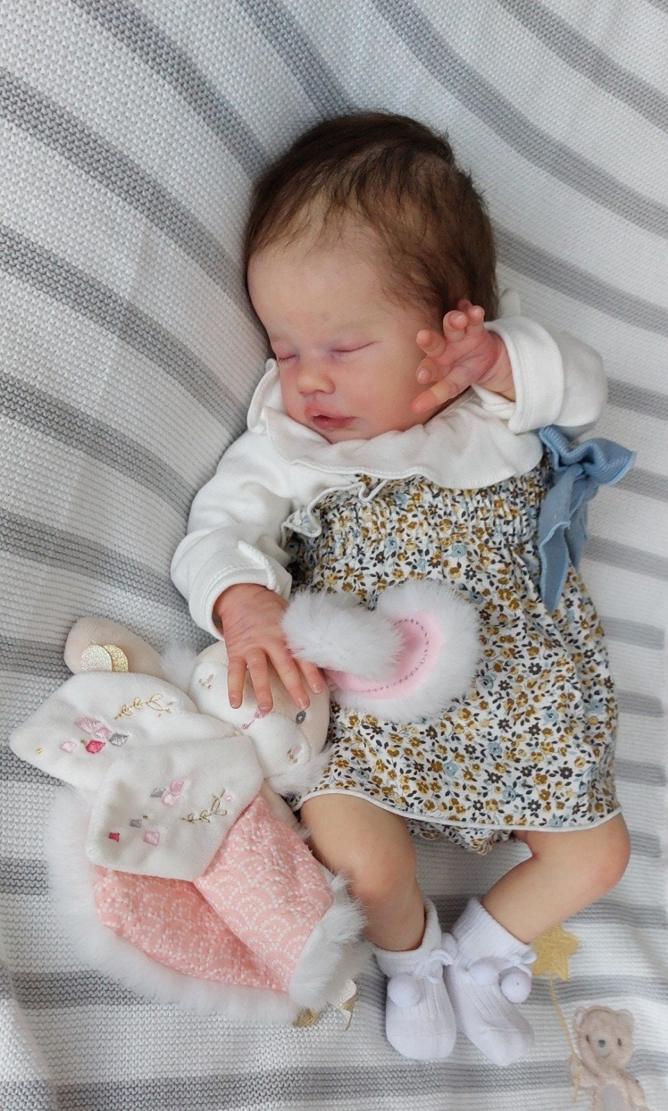 prachtige reborn baby Primrose Kelly Dudley, Ophalen of Verzenden, Zo goed als nieuw, Babypop, Levensecht of Reborn