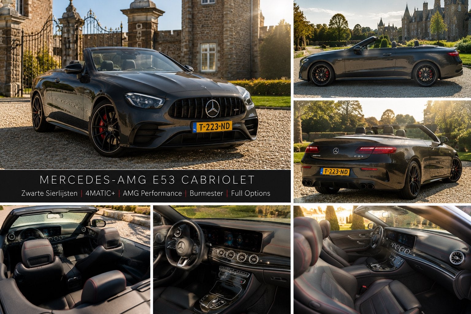 E-Klasse E53 AMG 435pk 4MATIC 9G-TRONIC 2022, Auto's, Automaat, 435 pk, Cabriolet, 4 stoelen