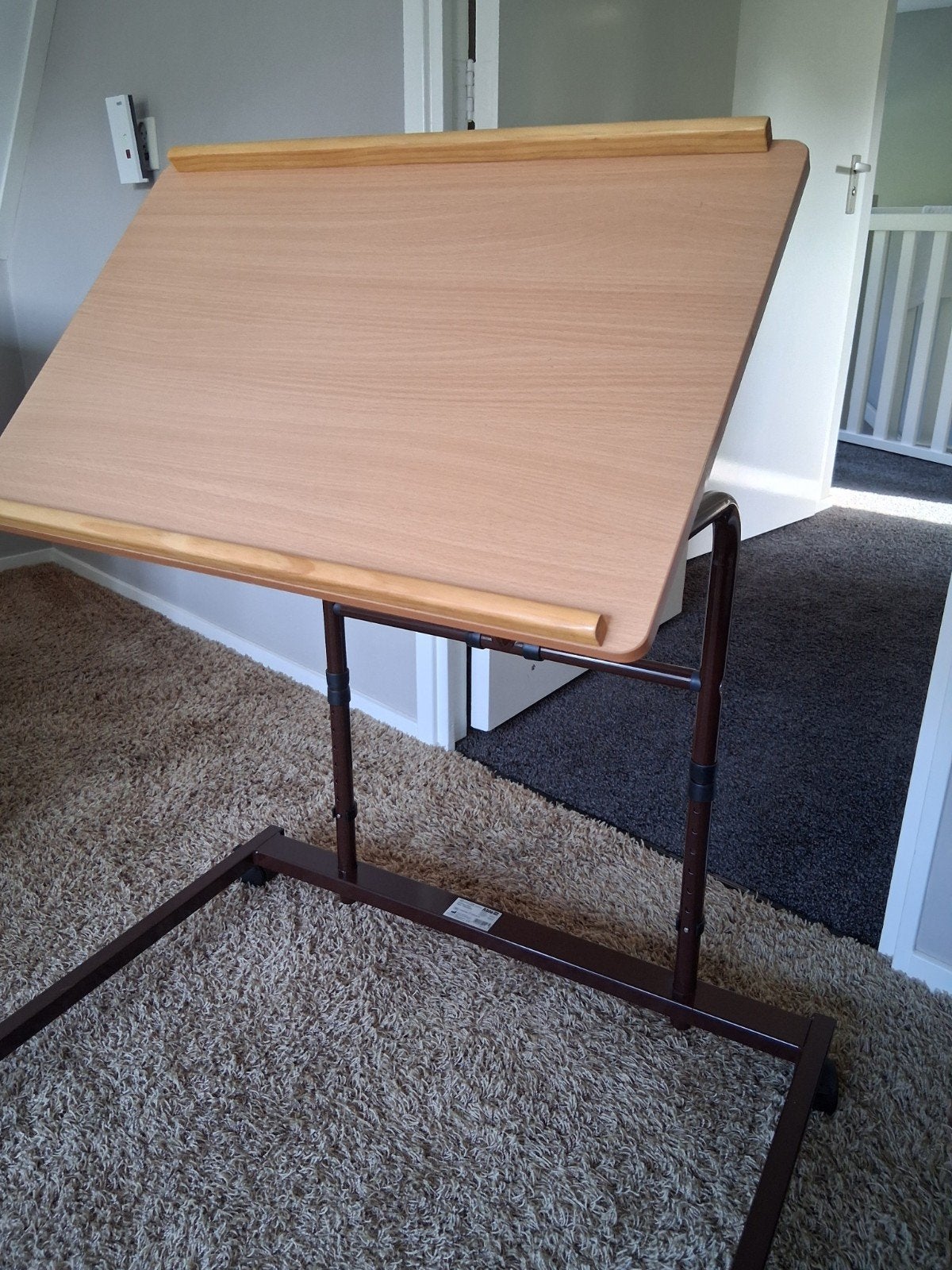 verstelbare bedtafel, Doe-het-zelf en Verbouw, Tekentafels, Ophalen, Minder dan 130 cm