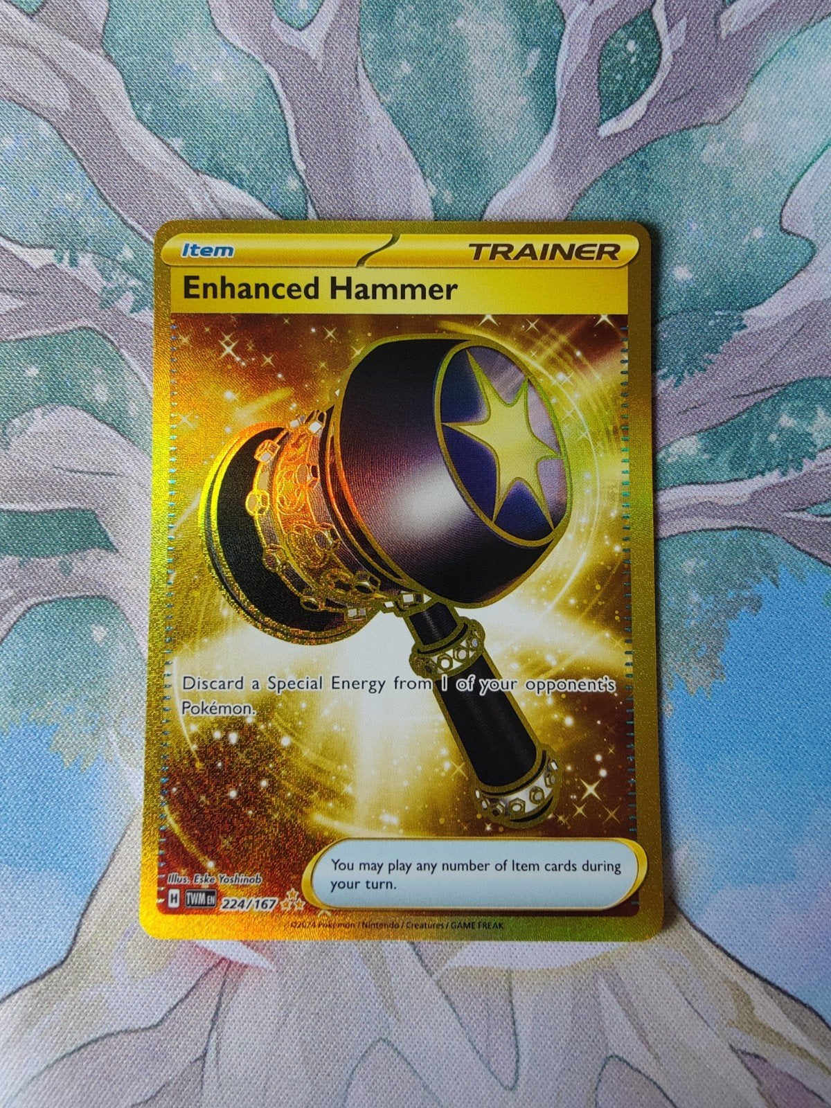 Pokemon twilight masquerade enhanced hammer 224/167, Ophalen of Verzenden, Nieuw, Losse kaart, Foil