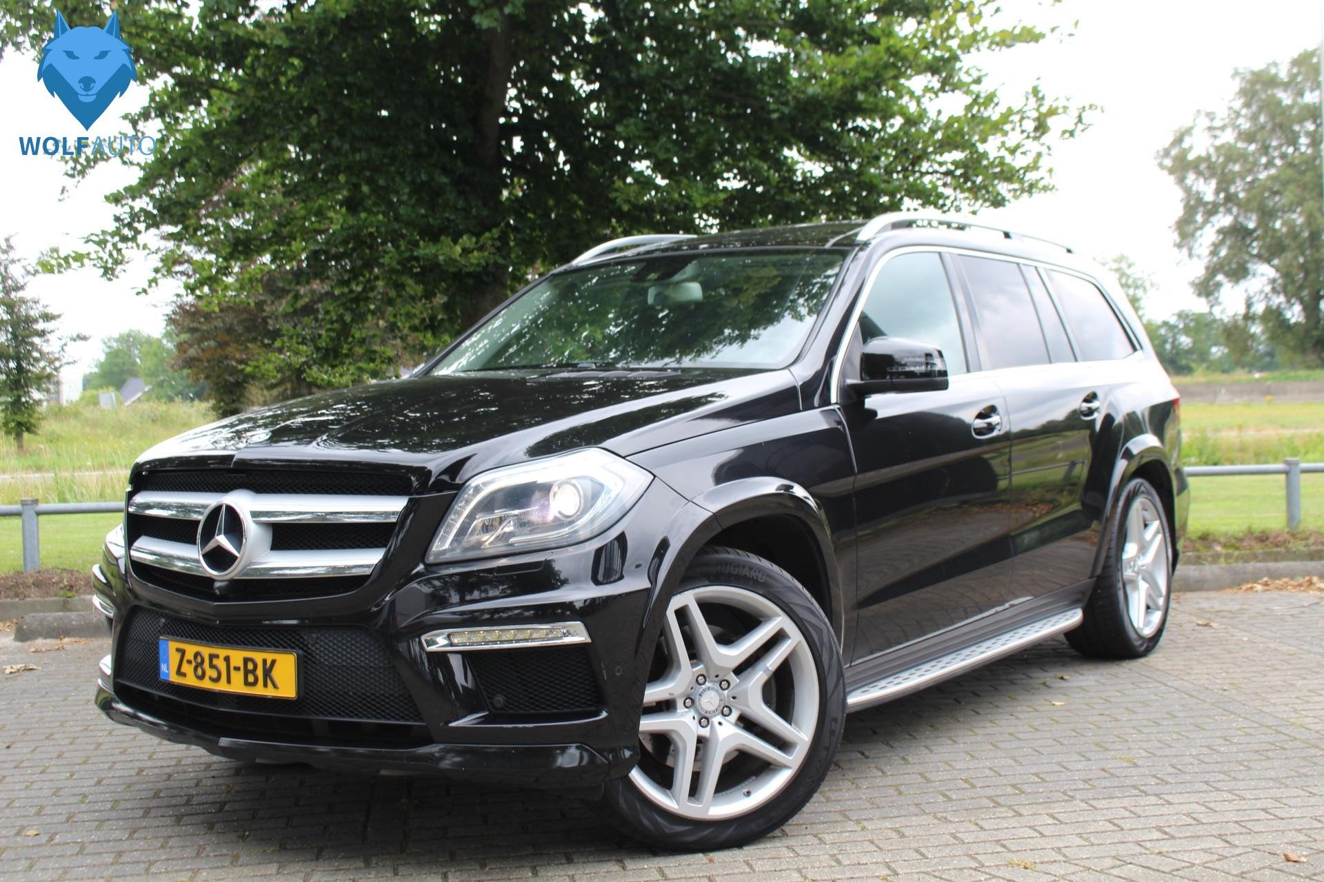 Mercedes-Benz GL 350 BlueTEC 4-Matic 7p. Panodak 21 inch AMG, Auto's, 258 pk, Start-stop-systeem, 7 stoelen, Bedrijf
