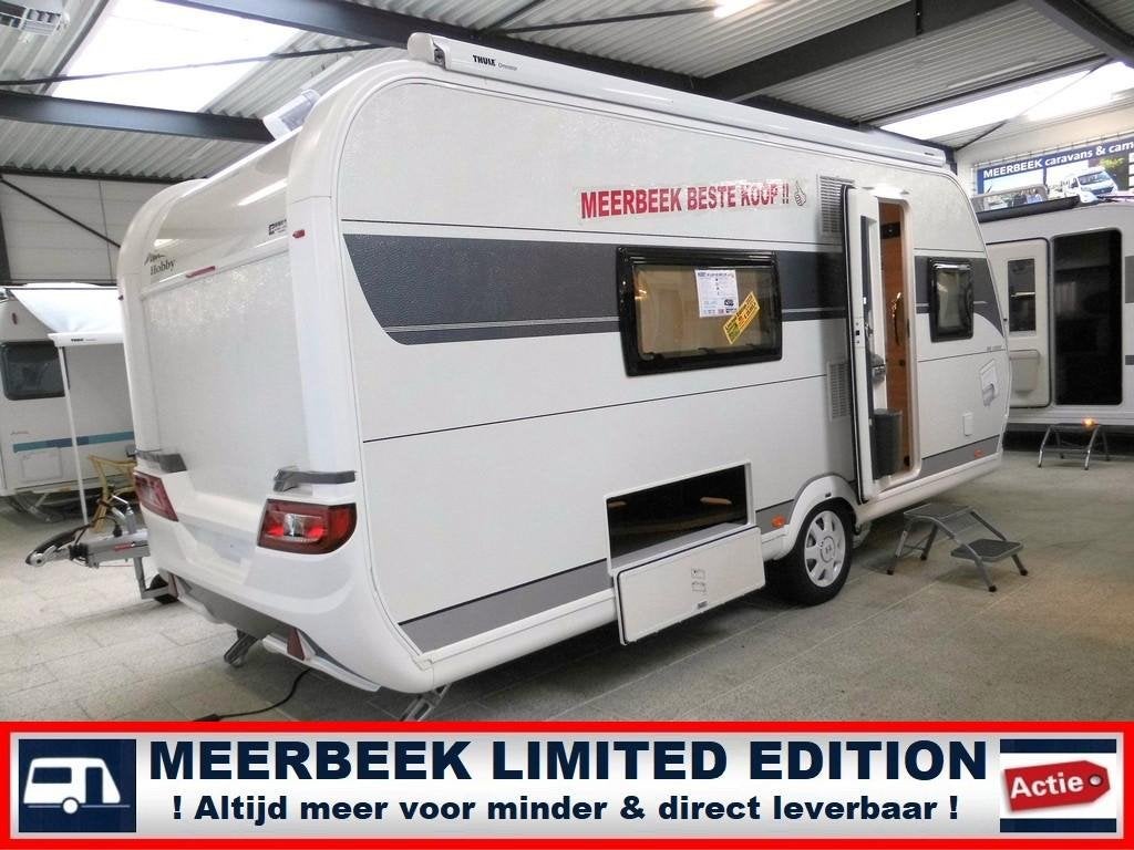 Hobby De Luxe 495 WFB 8264,=KORTING MOVER+THULE, Standaardzit, Hobby, Overige typen, Schokbreker