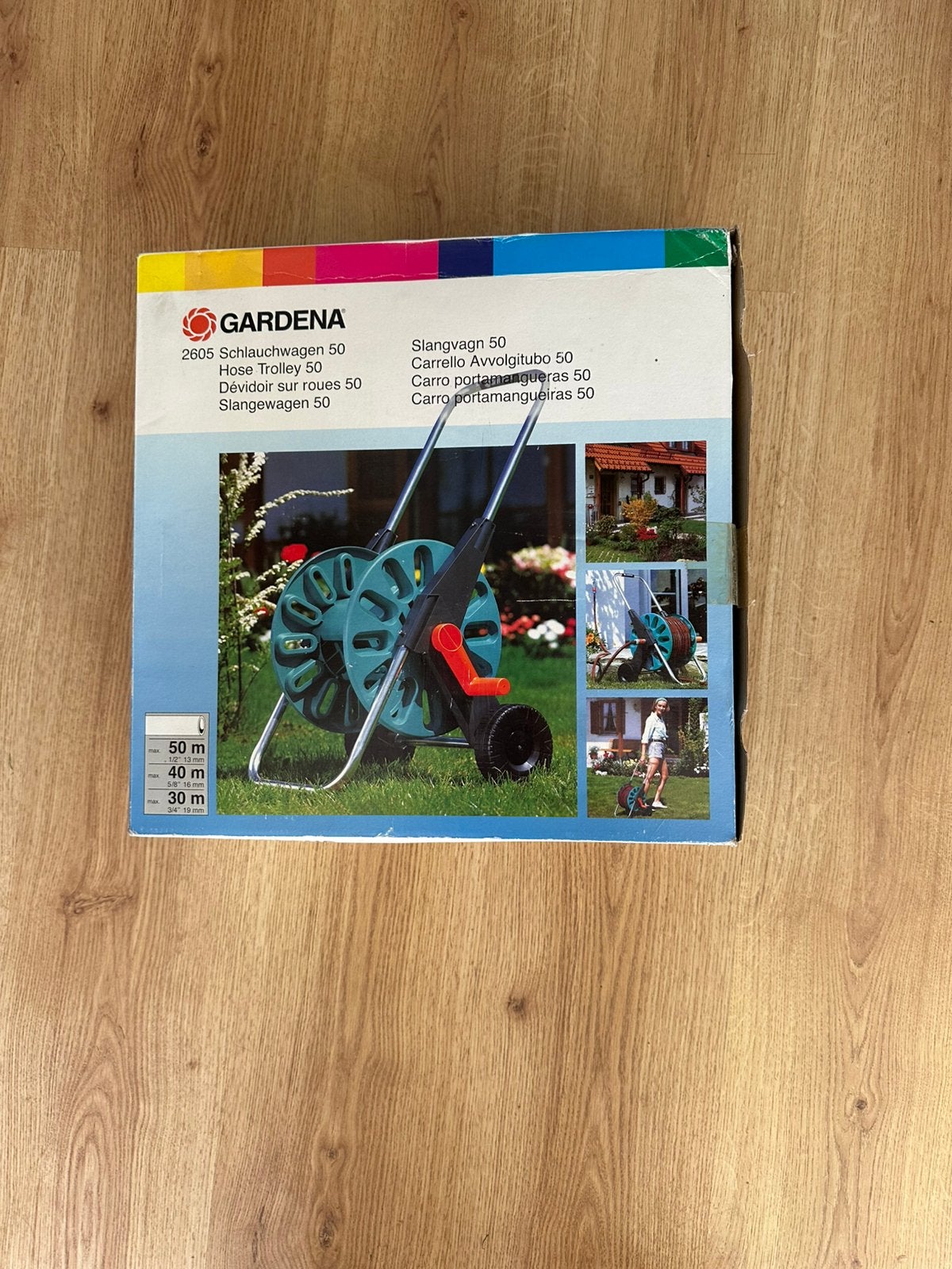 Gardena slangewagen 50, Ophalen of Verzenden, Zo goed als nieuw