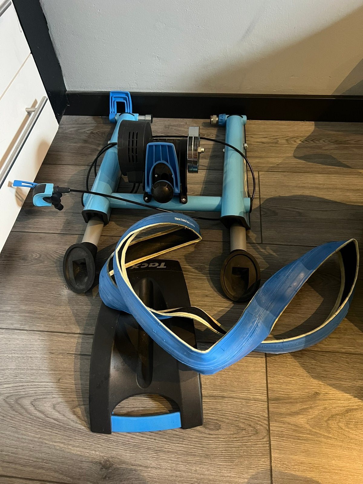 Tacx binnentrainer, Gebruikt, 10 tot 15 versnellingen, Aluminium, Ophalen