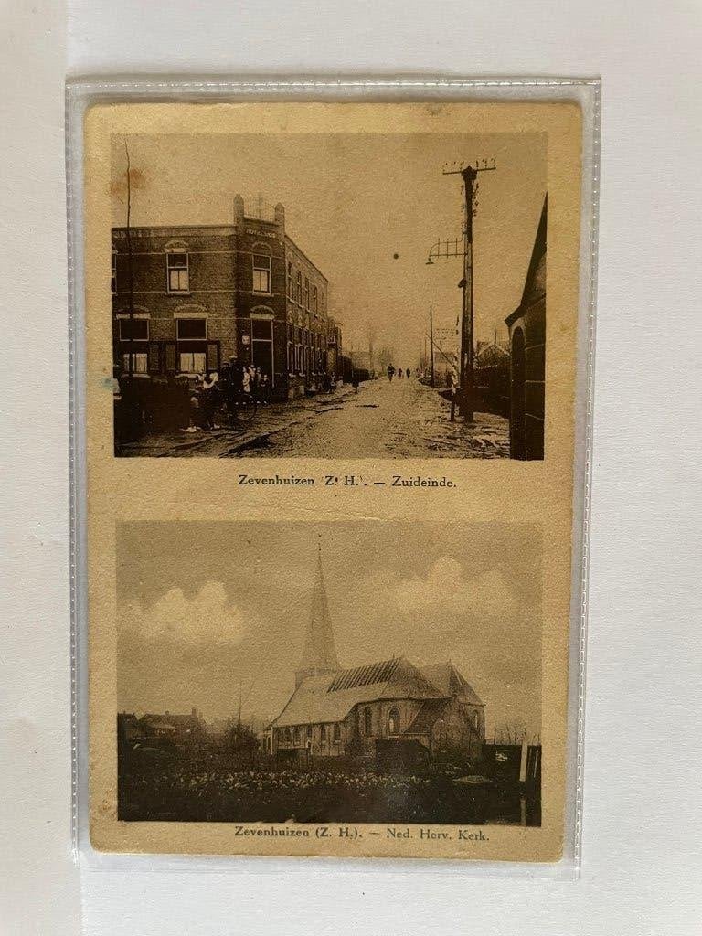 Zevenhuizen - Zuideinde - Ned. Herv. Kerk, Verzenden, Zuid-Holland