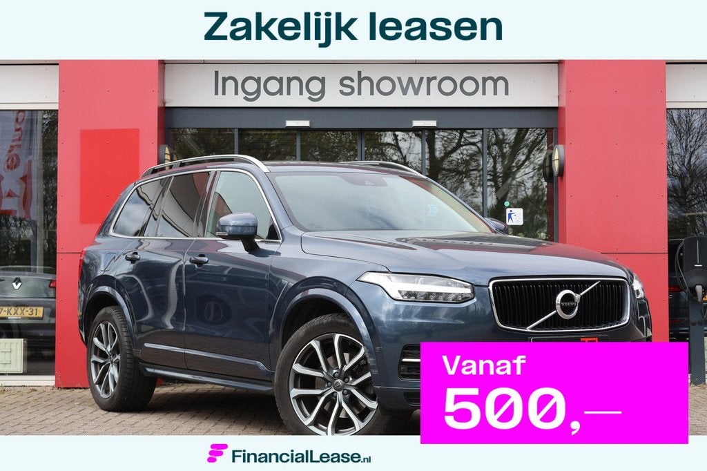Volvo XC90 2.0 D4 Momentum | Origineel NL | ACC | Leder | Tr, 1969 cc, Blauw, 7 stoelen, Bedrijf