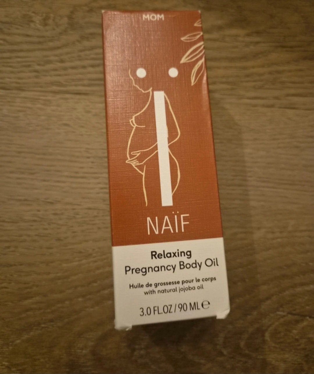 naïf relaxing pregnancy body oil nieuw, Ophalen of Verzenden, Nieuw, Bodylotion, Crème of Olie