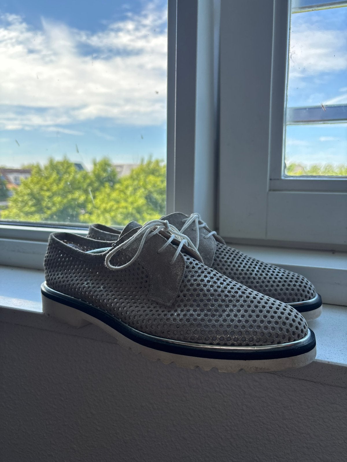 Pertini, Kleding | Dames, Schoenen, Verzenden, Zo goed als nieuw, Espadrilles of Moccasins, Grijs