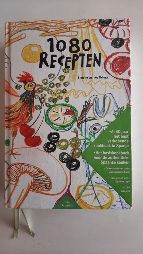 1080 Recepten - Het basiskookboek voor de Spaanse keuken, Boeken, Kookboeken, Spanje, Simone en Inés Ortega, Ophalen of Verzenden