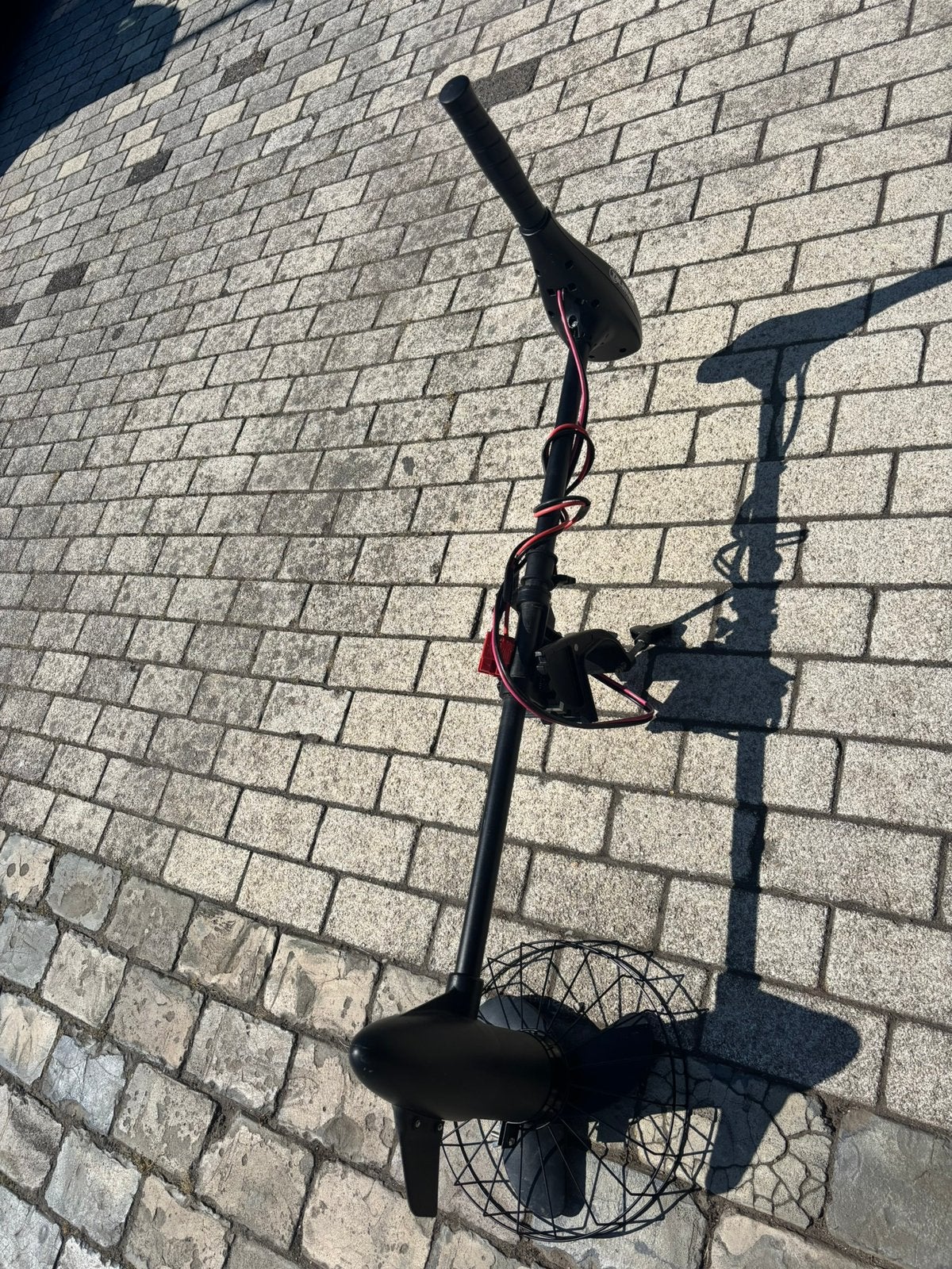 Talamex 66 lbs elektrische buitenboordmotor z.g.a.n., Ophalen, Zo goed als nieuw, Motor en Techniek