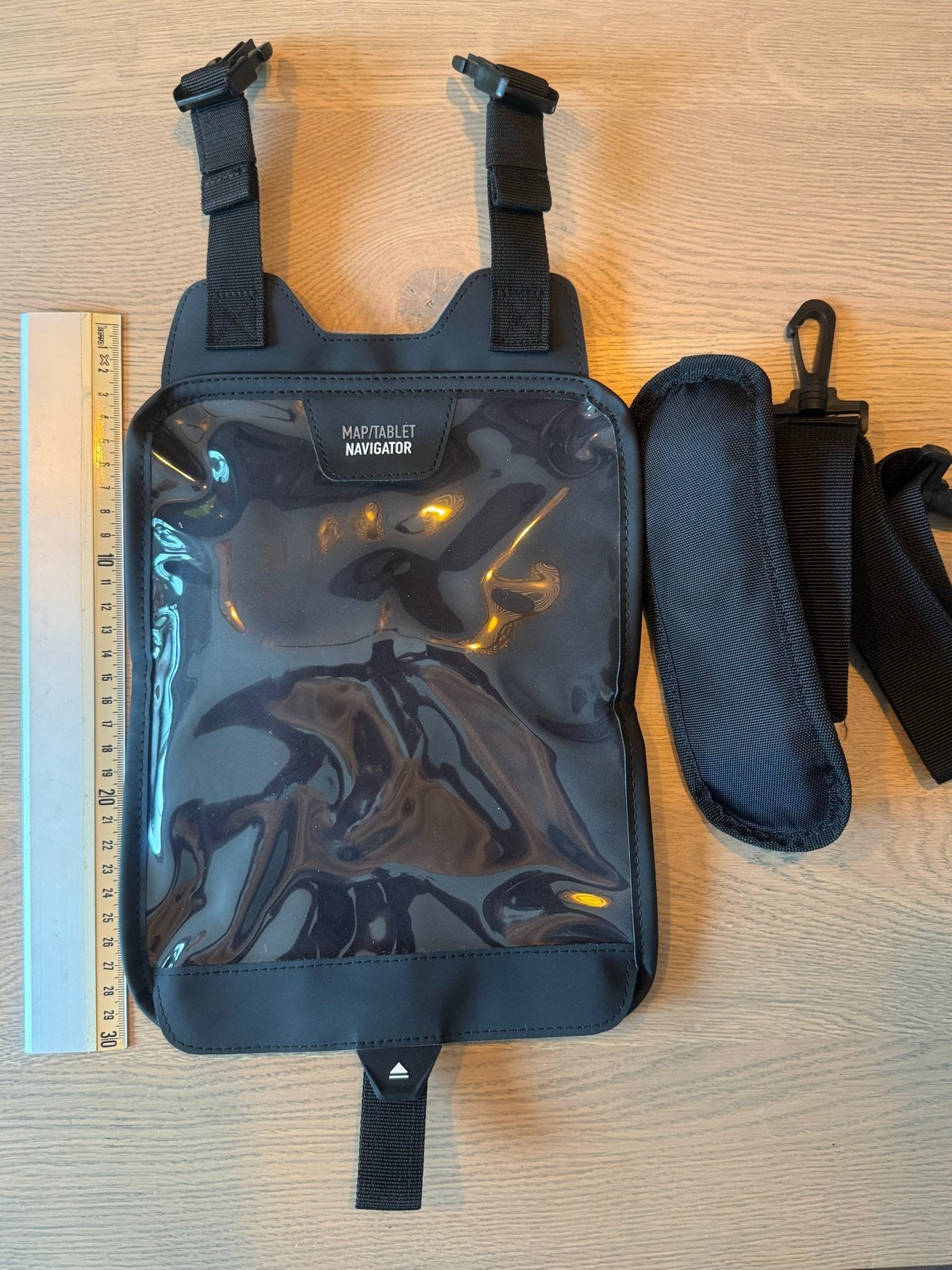 Universele waterdichte tas voor tablet/navigatie, Motoren, Ophalen of Verzenden, Zo goed als nieuw
