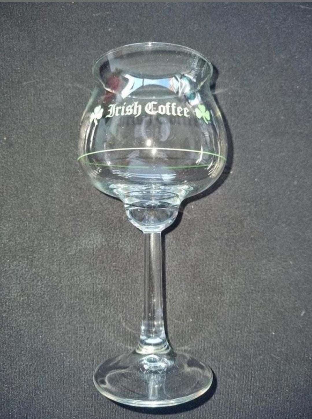 Set van 6 Irish Coffee glazen met klavertje 3, Ophalen of Verzenden