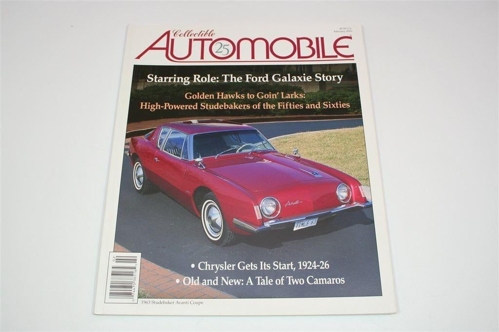 Collectible Automobile 2009 — Ford Galaxie & Studebaker, Boeken, Auto's | Boeken, Zo goed als nieuw, Ford, Ophalen of Verzenden