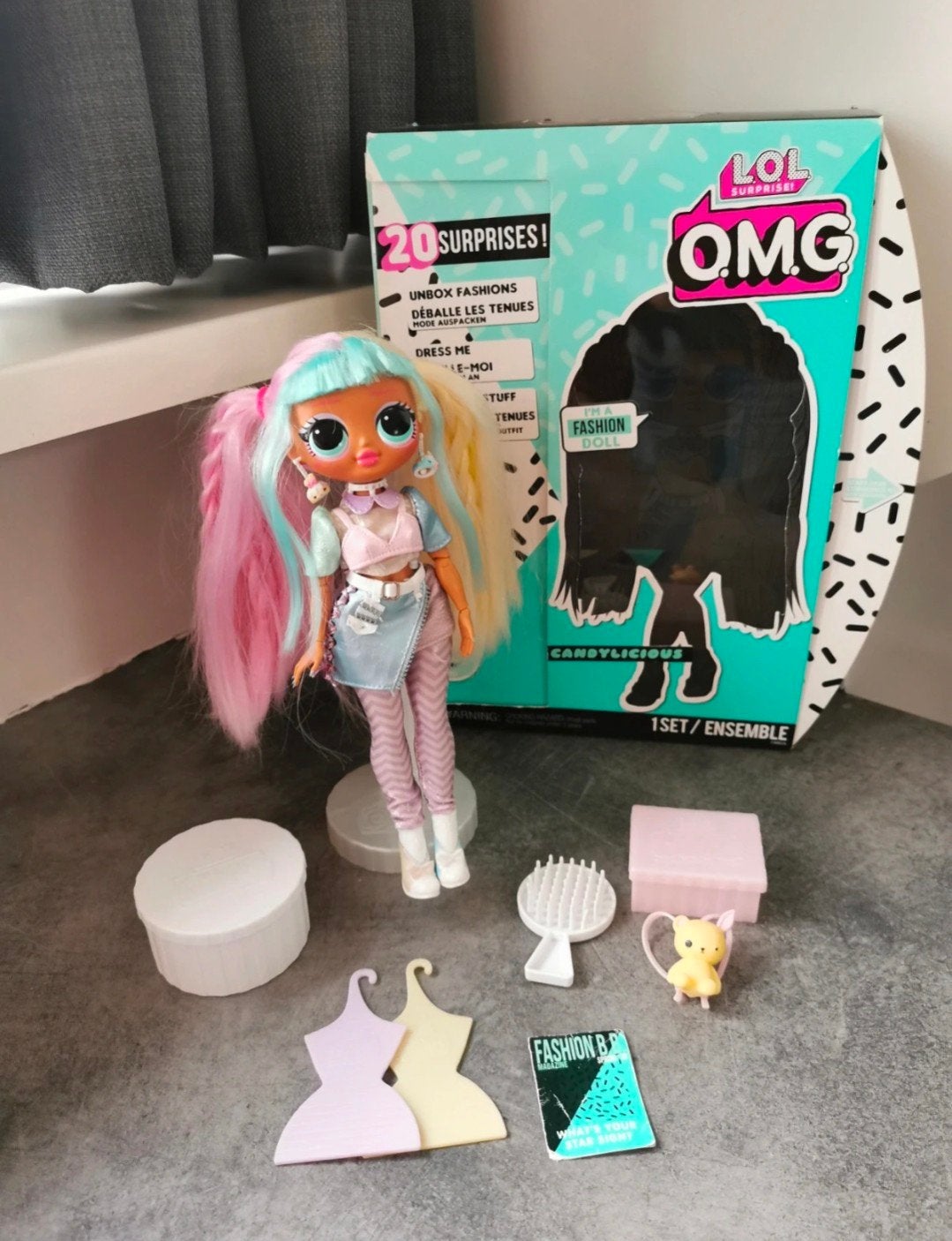Te koop L.O.L. Surprise OMG Doll uit Serie 2, Candylicious., Ophalen of Verzenden, Zo goed als nieuw, Overige typen