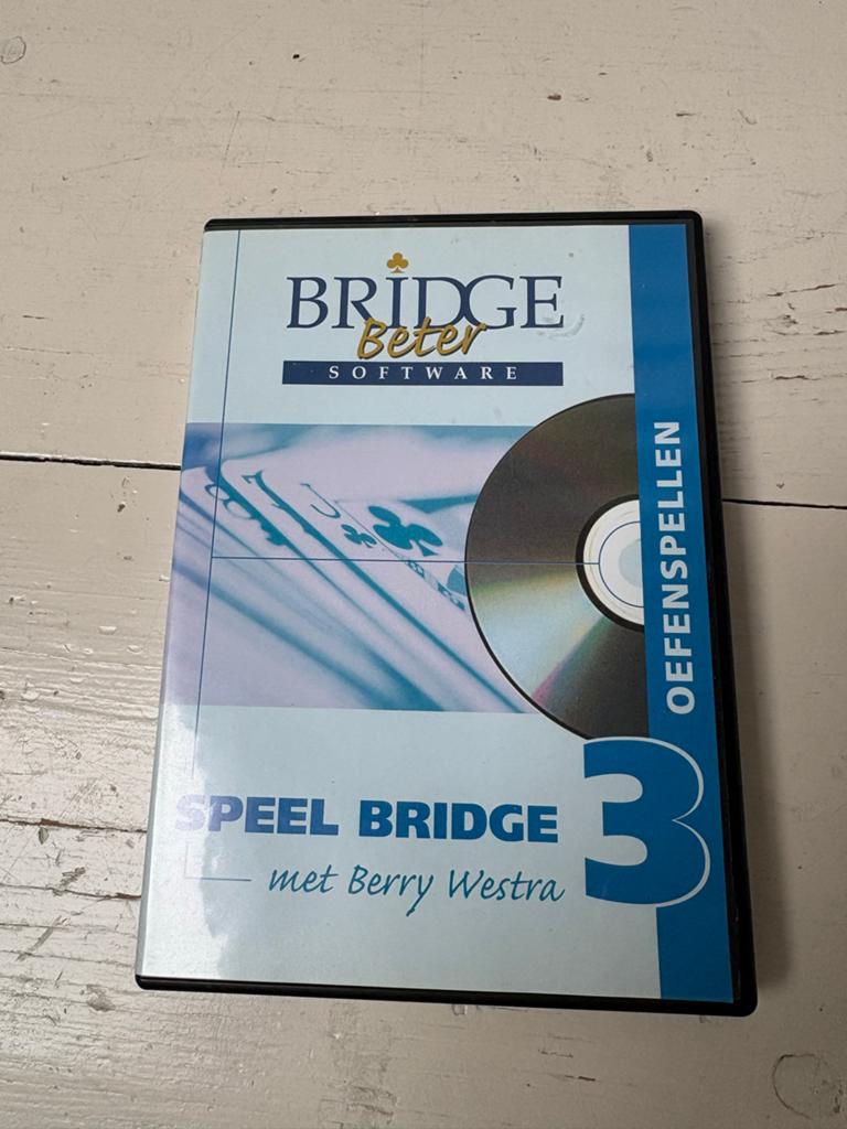 Speel Bridge met Berry Westra - Bridge Beter Oefenspellen 3, Ophalen of Verzenden, Zo goed als nieuw
