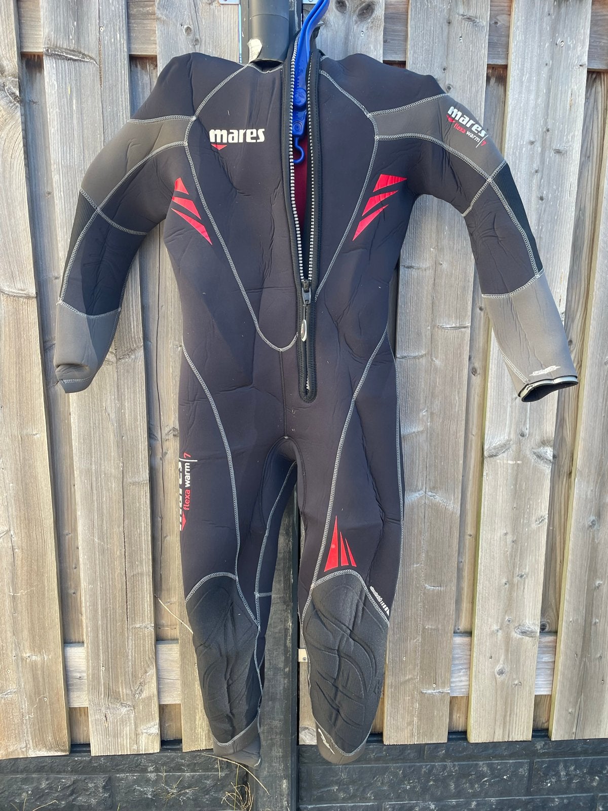 Mares 3 duikpak 7mm met capuchon - Zo goed als nieuw, Ophalen of Verzenden, Zo goed als nieuw, Duikpak