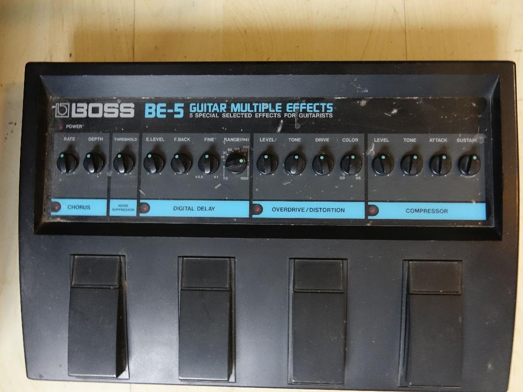 Boss BE-5 Guitar Multiple Effects, Ophalen of Verzenden, Gebruikt, Delay of Echo