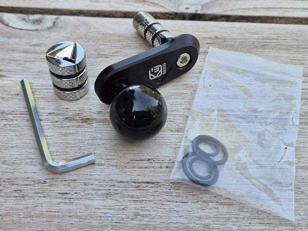 Balhoofd bevestiging (off-centre) voor RAM Mount systeem, Ophalen of Verzenden, Nieuw