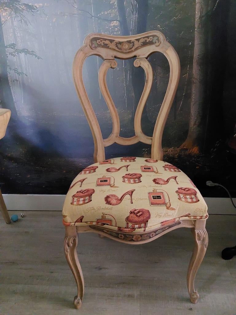 Mooie beuken eetkamer stoelen (ZIE OMSCHRIJVING), Huis en Inrichting, Stoelen, Ophalen, Twee, Overige kleuren, Mooie stijl