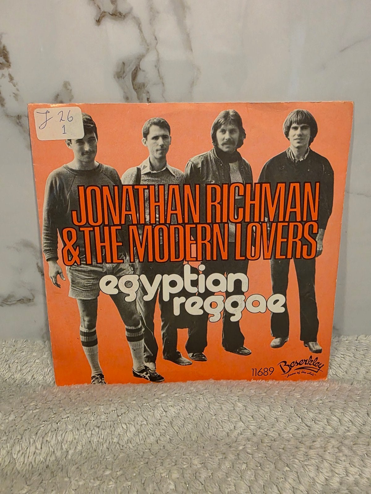 Jonathan Richman – Egyptian Reggae (7", 1977), Cd's en Dvd's, Vinyl | Rock, Gebruikt, 7 inch, Ophalen of Verzenden