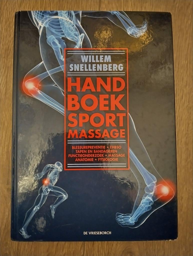 Handboek Sportmassage - Willem Snellenberg, Gelezen, Ophalen of Verzenden, Overige sporten, Willem Snellenberg