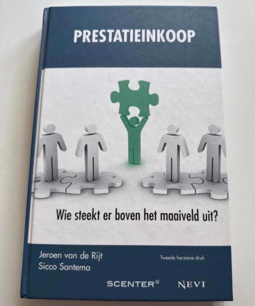 Prestatie inkoop, Boeken, Studieboeken en Cursussen, Ophalen of Verzenden