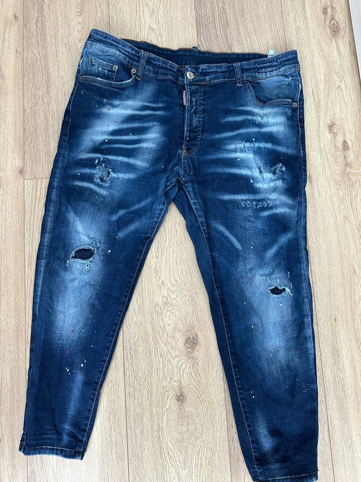 Dsquared2 Jeans, Kleding | Heren, Ophalen of Verzenden, Gedragen, Blauw, W40 - W42 (confectie 56/58)