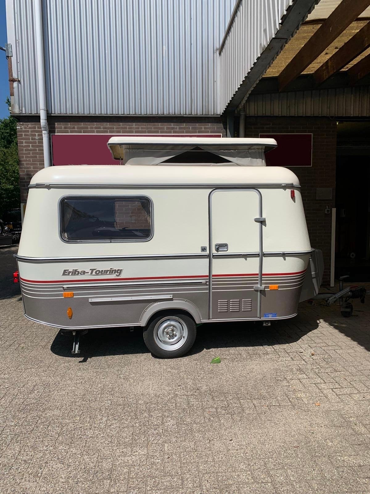 Eriba Touring Pan 1993 met eurotrail flex plan familia tent, Caravans en Kamperen, Caravans, Standaardzit, Particulier, 500 - 750 kg
