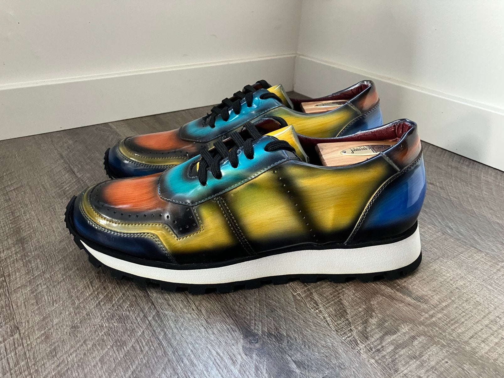 Girotti heren schoenen, maat 42 (valt als 43), nieuwstaat!, Kleding | Heren, Ophalen of Verzenden, Zo goed als nieuw, Overige kleuren