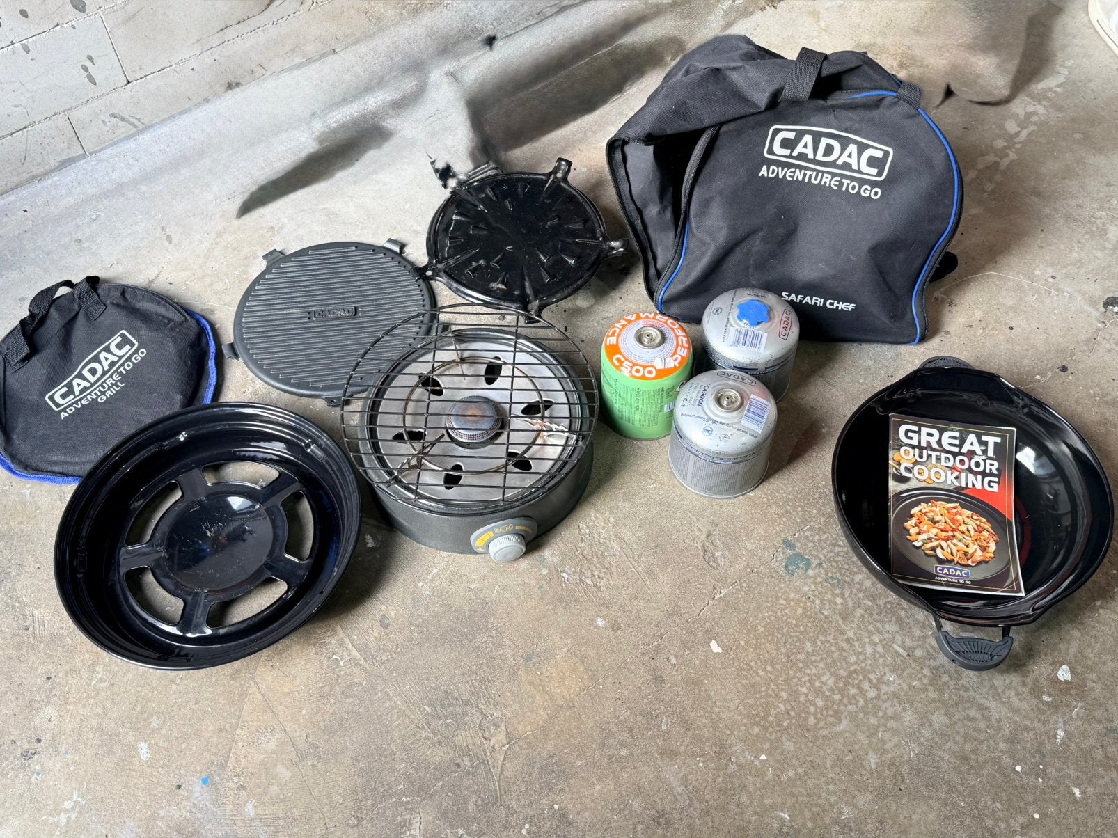 Cadac safari chef, Ophalen, Zo goed als nieuw
