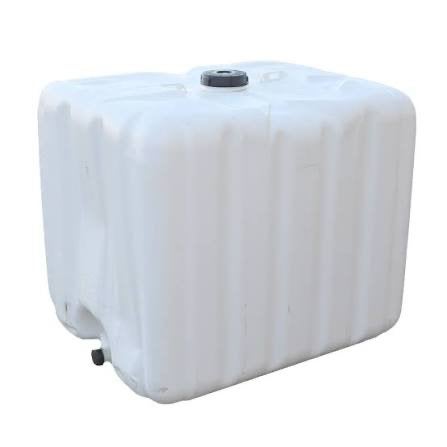 Witte kunststof watertank 1000liter met kraantje, Ophalen, Kunststof, Gebruikt, Met kraantje
