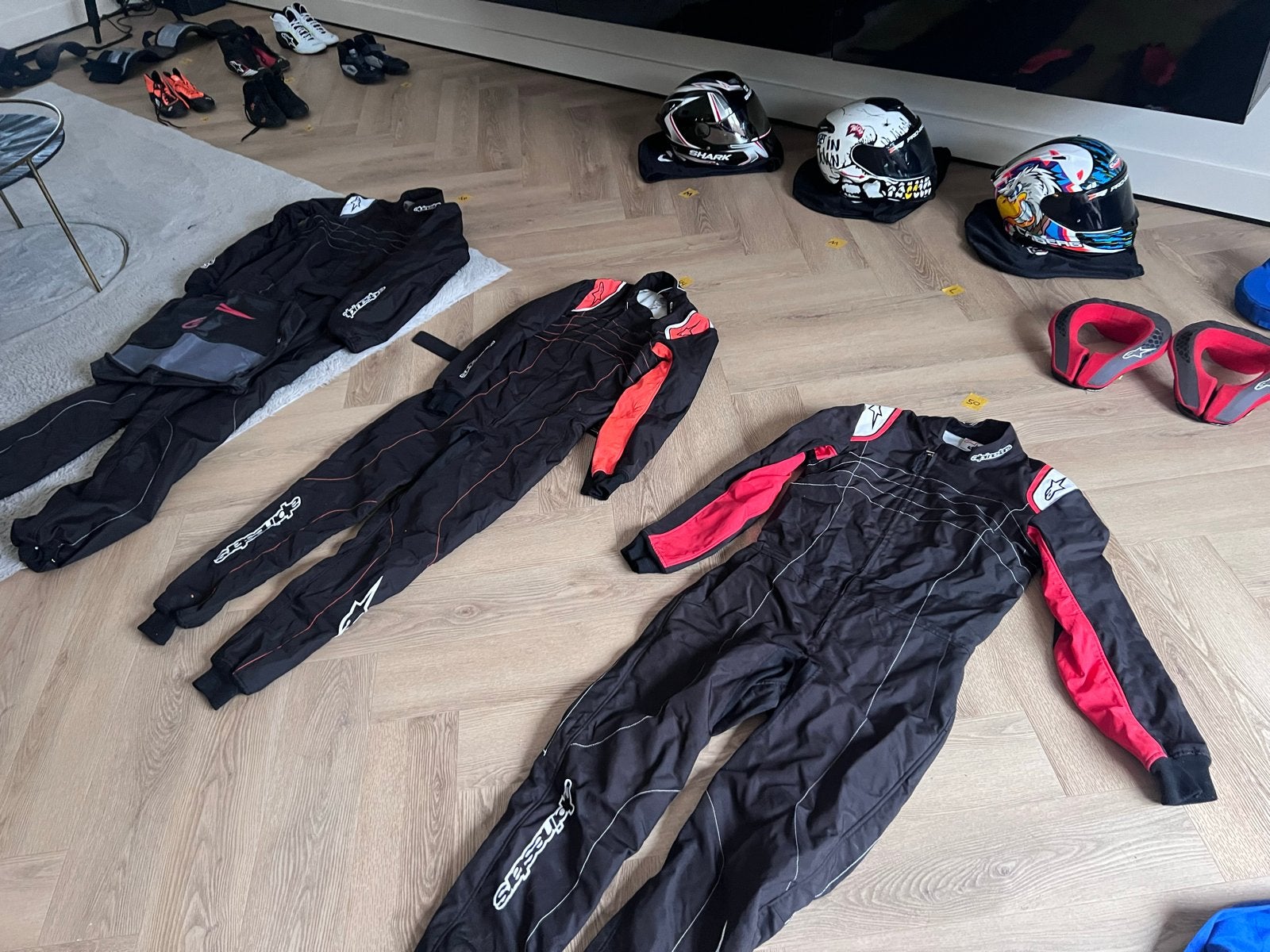 Diverse Kart Kleding en Accessoires - Helmen, Pakken, Schoen, Ophalen of Verzenden, Gebruikt, Kleding of Schoenen