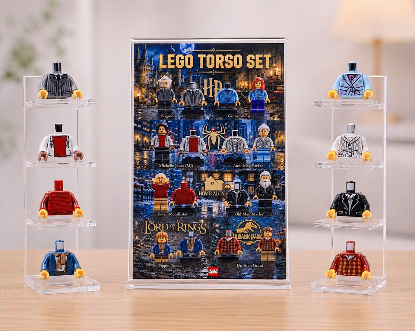 LEGO Torso Set – Harry Potter Spiderman Jurassic Park LOTR, Ophalen of Verzenden, Nieuw, Overige merken