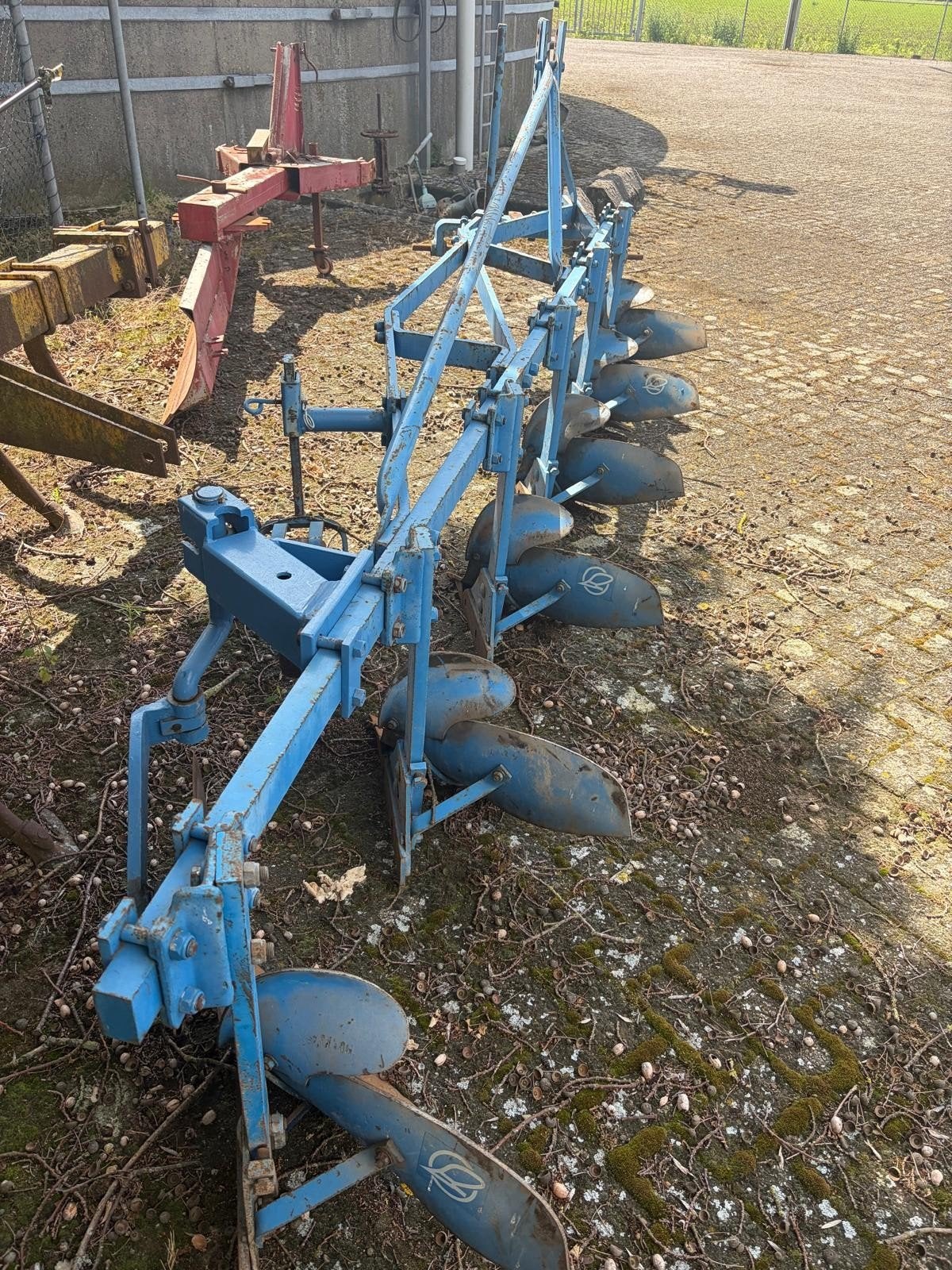 6 schaar lemken roterende ploeg, Ophalen of Verzenden