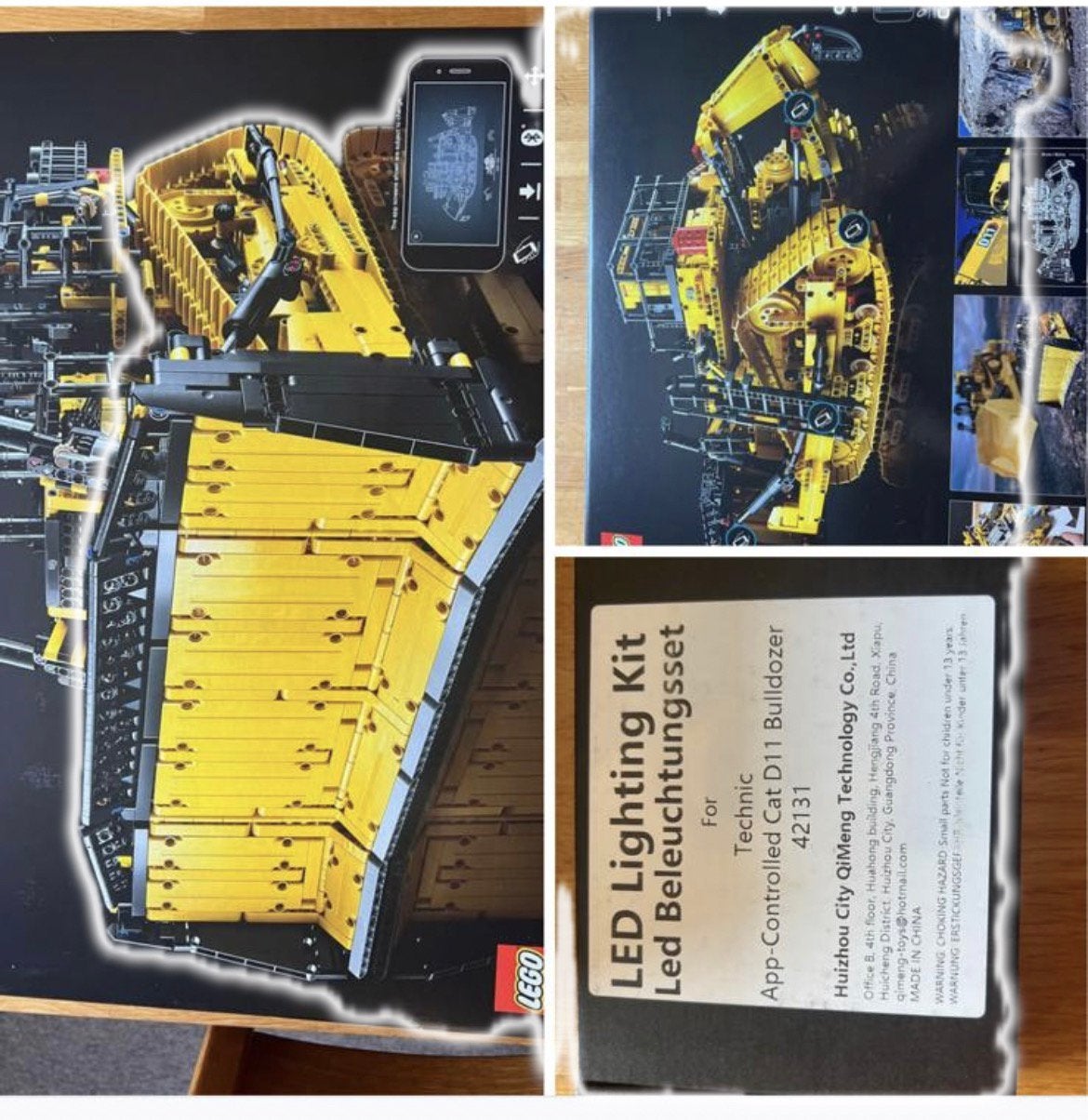 Lego CatD11T ongeopend met light-kit, Ophalen, Nieuw