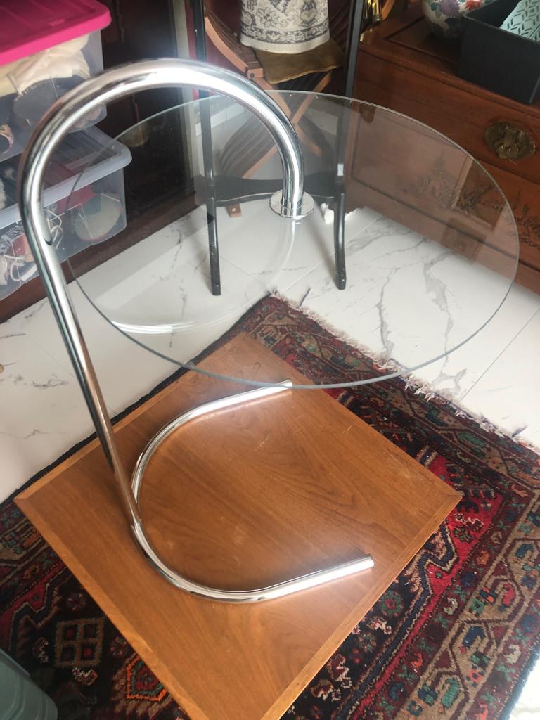 NU: Bauhaus style salontafeltje, Ophalen, Gebruikt, Bauhaus, Zwart