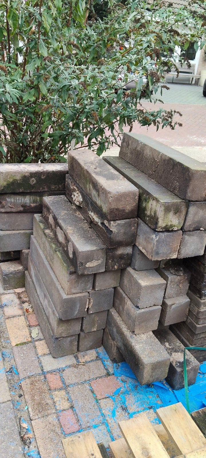gratis stapelblokken, Tuin en Terras, Ophalen, Beton, Minder dan 5 m², Overige typen